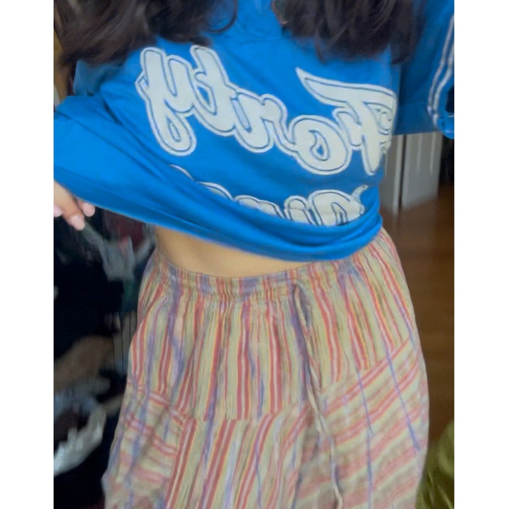Striped Multicolor Women's Pants
